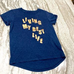 New Living My Best Life T-Shirt Sz M